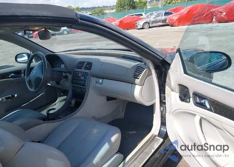 2001 Mercedes-Benz Clk 430 from USA, damaged, VIN WDBLK70G11T084244